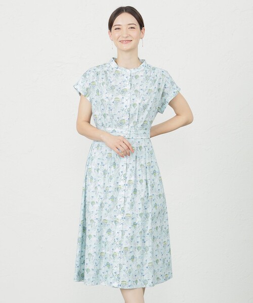 ワンピース 「LIBERTY」タナローンシャツワンピ レディース : 84498082 