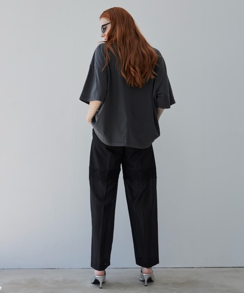 JOSE MOON tシャツ PIERCE OVERSIZED T-SHIRT/ピアスオーバー