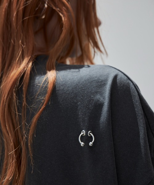JOSE MOON tシャツ PIERCE OVERSIZED T-SHIRT/ピアスオーバー