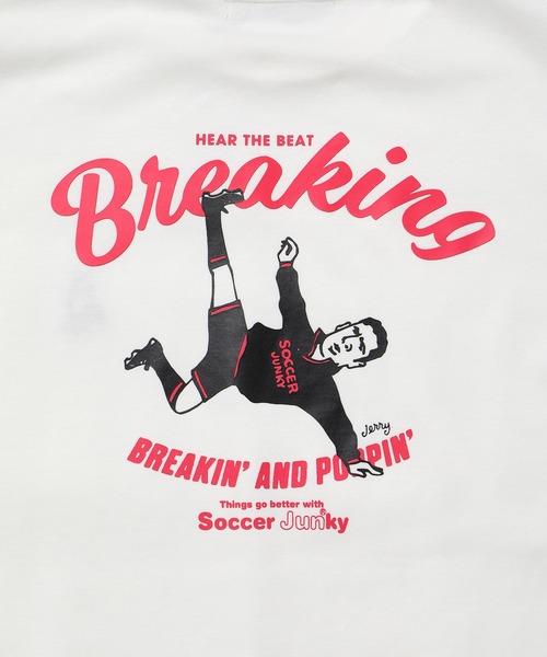 SoccerJunky tシャツ j.n.r.d/SOCCER JUNKYコラボTシャツ メンズ