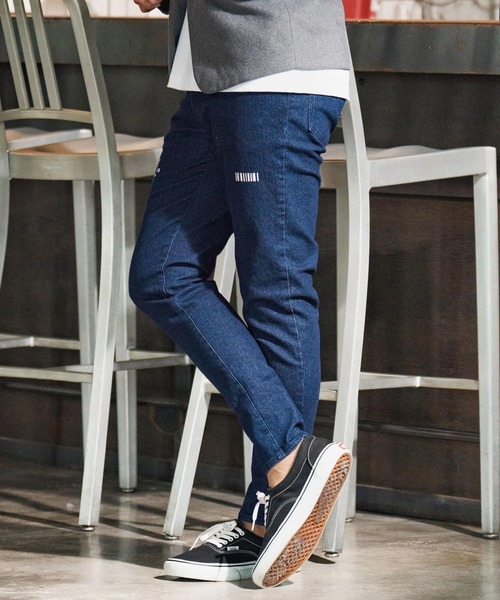 パンツ akio 23ss bicolor denim pants akio 23ss bicolor denim pants