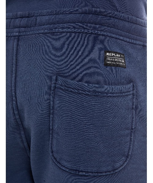 REPLAY スウェットパンツ ジャージ GARMENT DYED ORGANIC COTTON