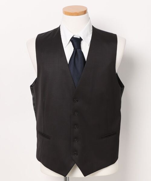 TAKA-Q（タカキュー） セットアップ 「光沢 ウール混 ストレッチ