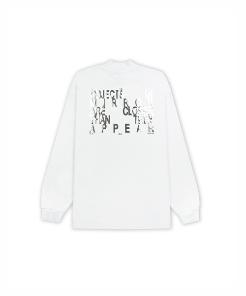 MSGM（エムエスジーエム） tシャツ MIRROR EFFECT ロングスリーブT