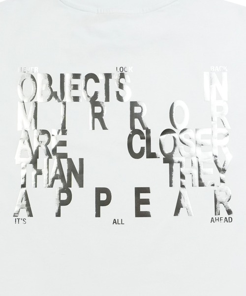 MSGM（エムエスジーエム） tシャツ MIRROR EFFECT ロングスリーブT