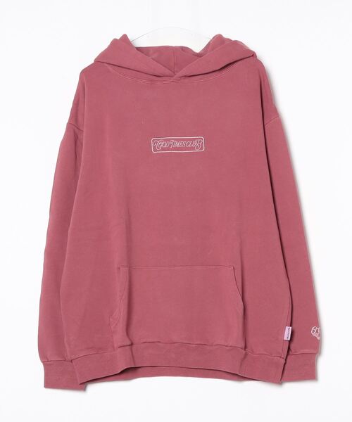 HTH パーカー USA cotton good times club hoodie レディース