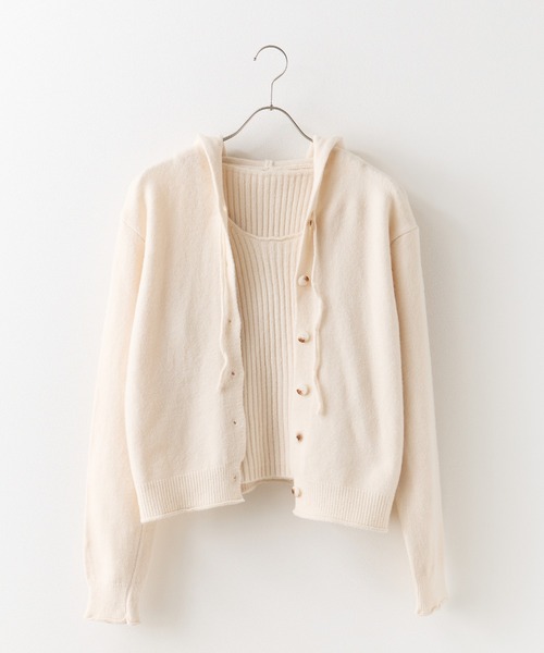 AO2 アンサンブル Camisole and cardigan set / キャミ＋ニット
