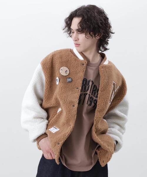 【なおてち】ビリオネアボーイズクラブ MA-1 スタジアムジャケット BILLIONAIRE BOYS CLUB スタジャン MANASTASH×BILLIONAIRE CLUB