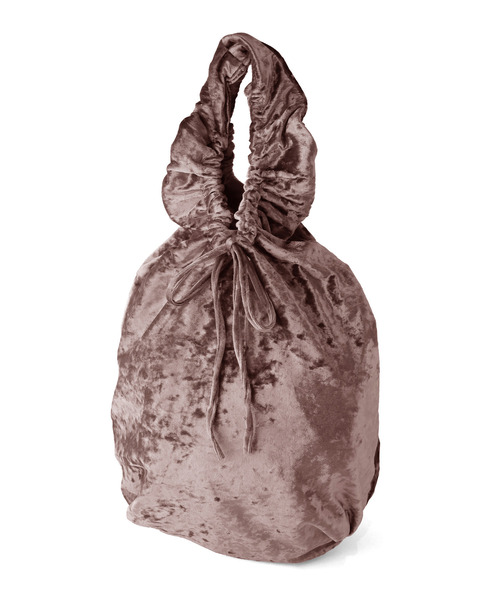 ANEMONE（アネモネ） ハンドバッグ ギャザーハンドルクラッシュベロア