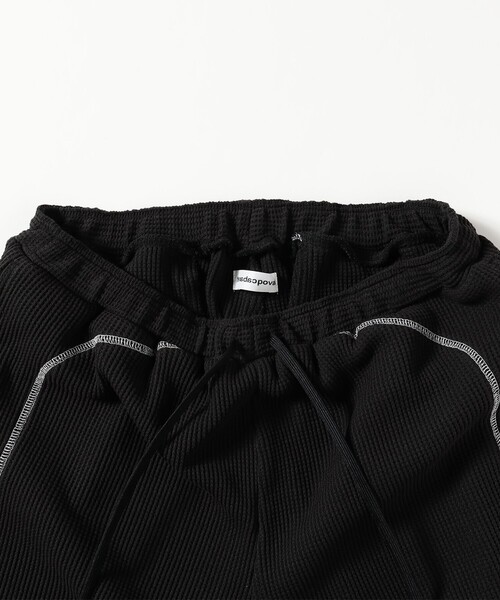 cabaret poval パンツ Cabaret Poval / Fabien Waffle Shorts