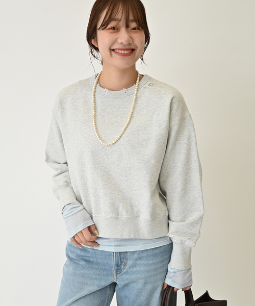シアーロングインナー（Tシャツ／カットソー）｜SLOBE IENA