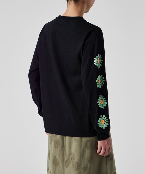 tシャツ ウィメンズ ”Chamomile” 長袖Tシャツ / 155404 J353 レディース
