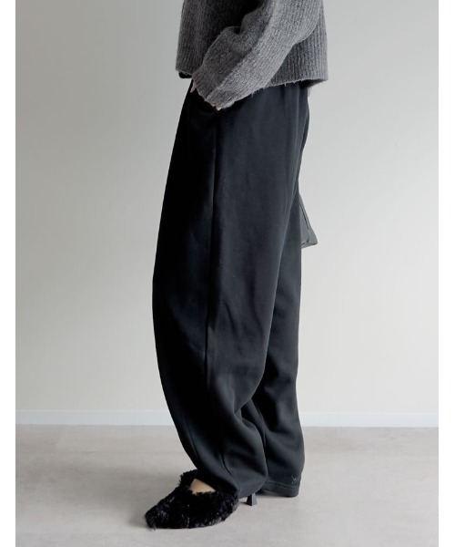 Re:EDIT（リエディ） パンツ 「低身長/高身長/大きいサイズ有」裏起毛