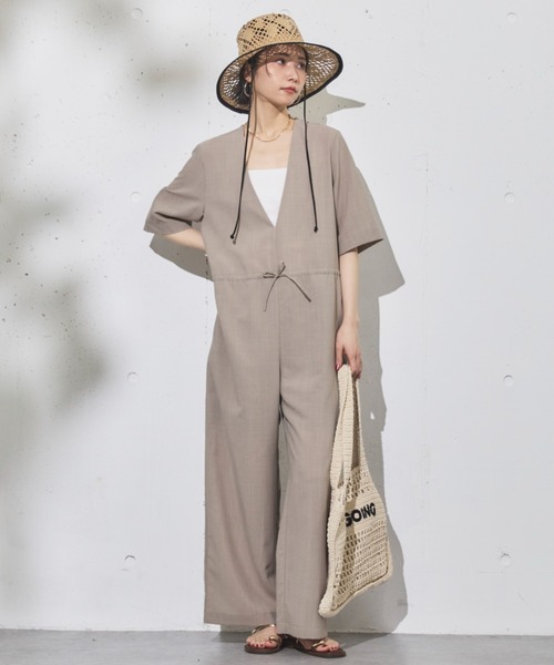 DOUX ARCHIVES サロペット オーバーオール ドライジョーゼット