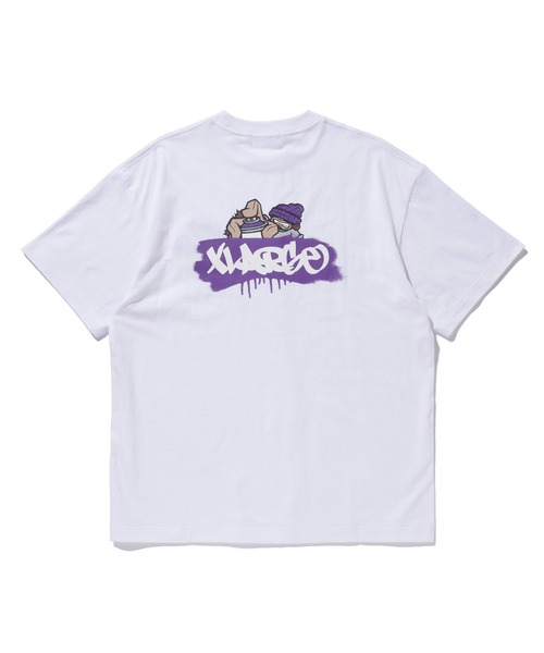 「XLARGE」 半袖Tシャツ S パープル メンズ