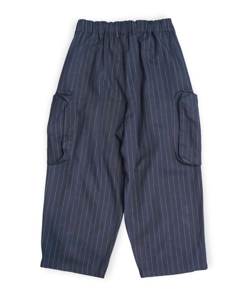 パンツ DOBBYSTRIPE HERRINGBONE WIDE CARGOPANTS my beautiful landlet - DOBBYSTRIPE / HERRINGBONE WIDE CARGO