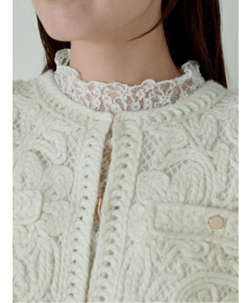 SNIDEL（スナイデル） ノーカラージャケット FREE ピンク レディース