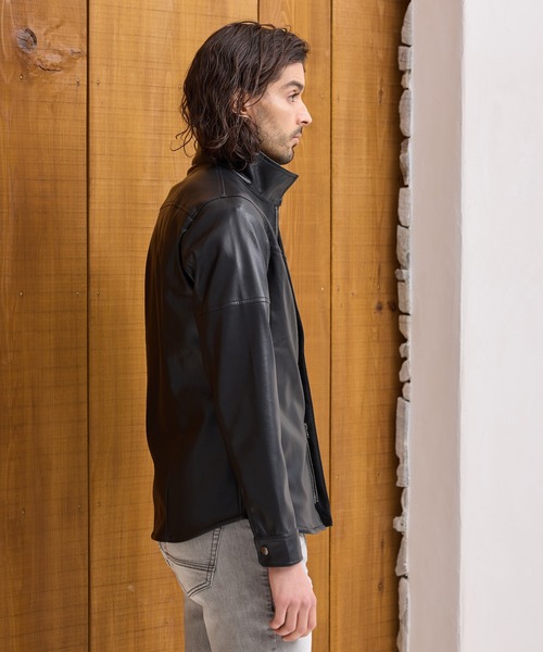 「RATTLE TRAP」 ジップアップブルゾン LL ブラック メンズ_画像7