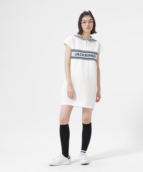 Jack Bunny!! グレー 半袖ワンピース サイズ1（M） ジャックバニー(Jack Bunny) 半袖ワンピース | レディースゴルフ