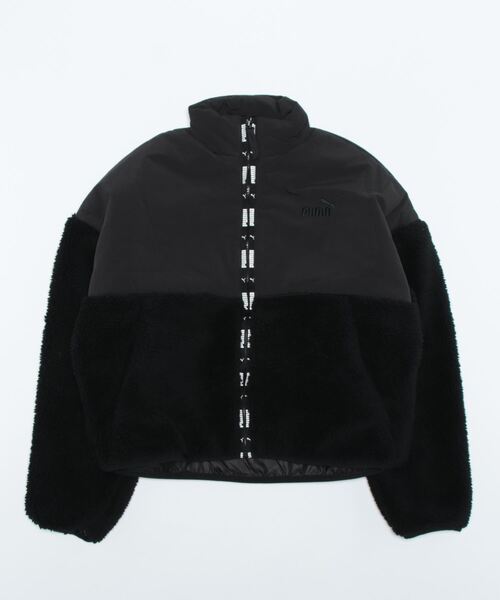 「PUMA」 ブルゾン MEDIUM ブラック レディース_画像4