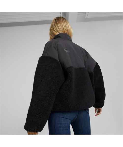 「PUMA」 ブルゾン MEDIUM ブラック レディース_画像6