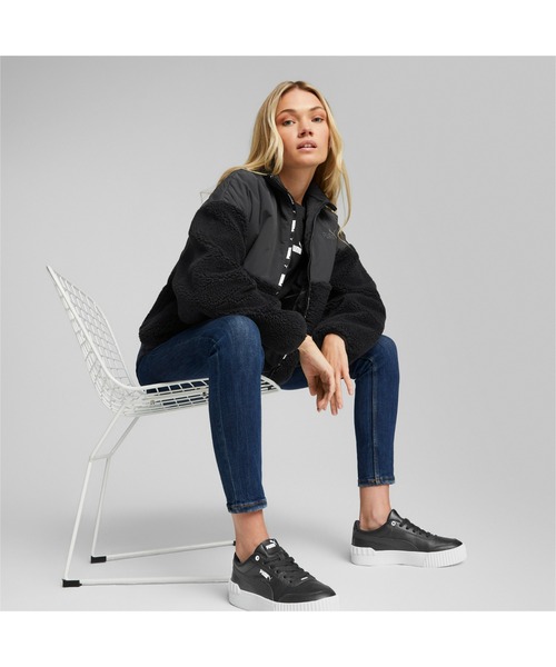 「PUMA」 ブルゾン MEDIUM ブラック レディース_画像7