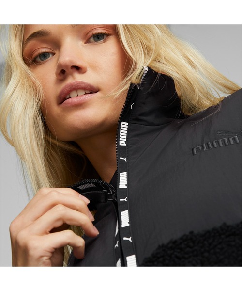 「PUMA」 ブルゾン MEDIUM ブラック レディース_画像8