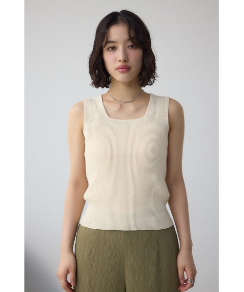 AZUL BY MOUSSY タンクトップ ノースリーブ 「堀田茜さん着用アイテム