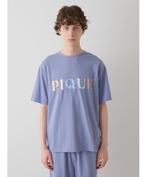 ジェラートピケ　ドーナツベアワンポイントTシャツ ドーナツベアワンポイントTシャツ(カットソー・Tシャツ)｜ルーム
