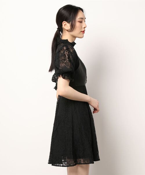 EATME 「EATME」 半袖ワンピース SMALL ブラック レディース