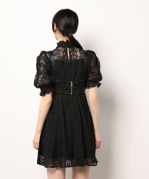 EATME 「EATME」 半袖ワンピース SMALL ブラック レディース