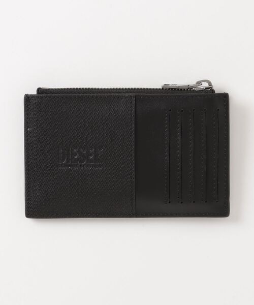DIESEL 「DIESEL」 カードケース UNI ブラック メンズ