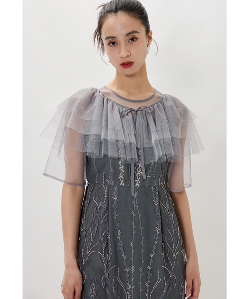 LE'RURE  オケージョンドレス   パーティードレス Wandering jacquard dressのドレス|Dorry Doll / LE'RURE