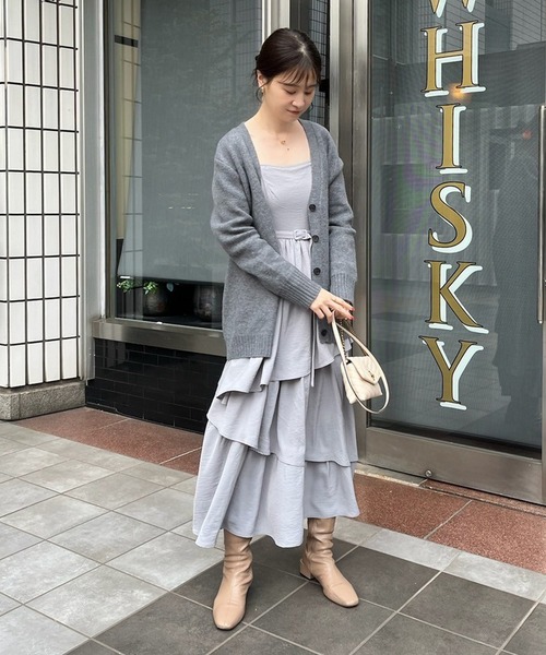 Cherie chuu ワンピース 「Cherie chuu」ティアードロングキャミ
