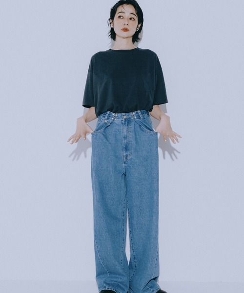 【新品】ニコアンドトリプルコラボ　【竹下玲奈×NAVYS】ビックシルエットシャツ niko and… ブラウス シャツ 「竹下玲奈×NAVYS」コラボ BIGシャツ