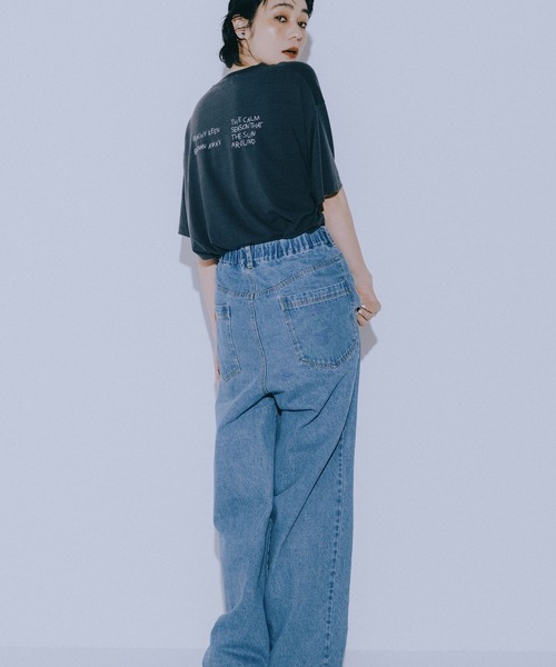 niko and… tシャツ 「竹下玲奈×NAVYS」コラボ ピアス付きテロT