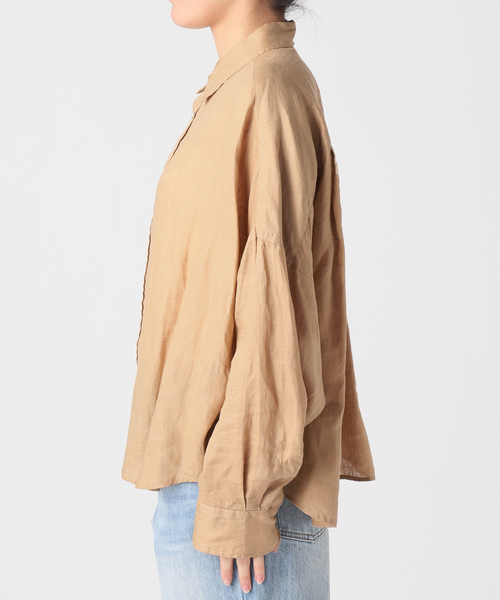 【新品未使用】short トップス　plage plage ブラウス シャツ Linen Short レディース : ZOZOTOWN