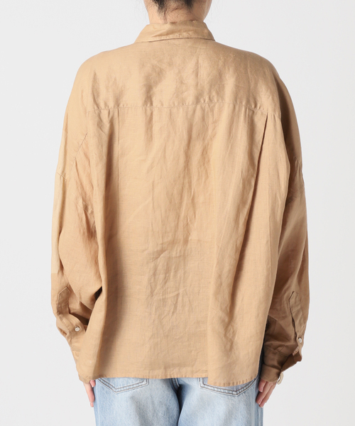plage ブラウス シャツ Linen Short レディース : ZOZOTOWN