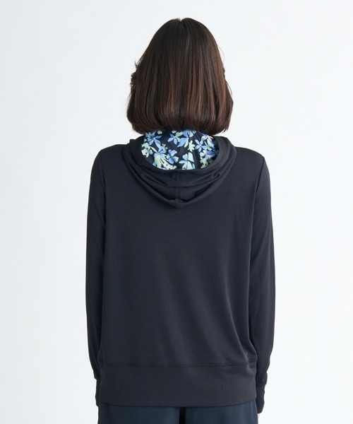 ロキシー ROXY ARTSY FLORAL LOGO PA （ブラック） ROXY ラッシュガード ロキシー ARTSY FLORAL LOGO PARKA AP VER