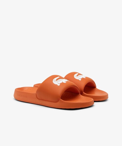 LACOSTE サンダル メンズ SERVE SLIDE 1.0 125 1 CMA : ZOZOTOWN