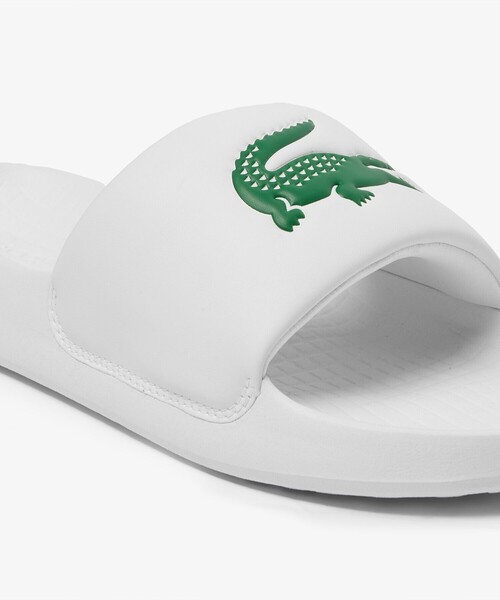 LACOSTE サンダル メンズ SERVE SLIDE 1.0 125 1 CMA : ZOZOTOWN