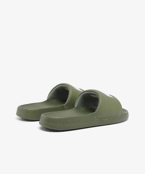LACOSTE サンダル メンズ SERVE SLIDE 1.0 125 1 CMA : ZOZOTOWN