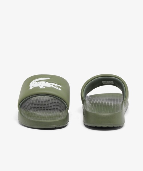 LACOSTE サンダル メンズ SERVE SLIDE 1.0 125 1 CMA : ZOZOTOWN