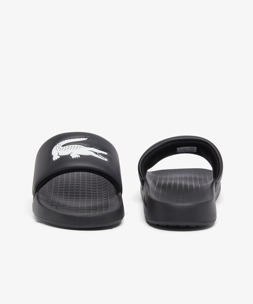 LACOSTE サンダル メンズ SERVE SLIDE 1.0 125 1 CMA : ZOZOTOWN