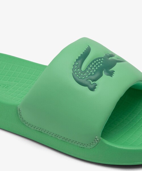 【LACOSTE】 スリッパ SERVE SLIDE 1.0 ★送料込★ LACOSTE サンダル メンズ SERVE SLIDE 1.0 125 1 CMA : ZOZOTOWN