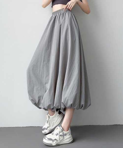 Sally Lunn スカート ふんわり ボリュームバルーンロングスカート