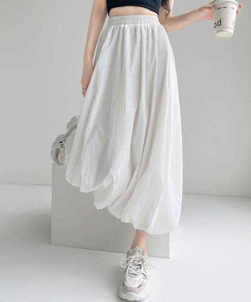 Sally Lunn スカート ふんわり ボリュームバルーンロングスカート