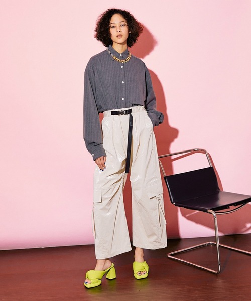 MAISON SPECIAL」 パンツ 38 ピンク レディース