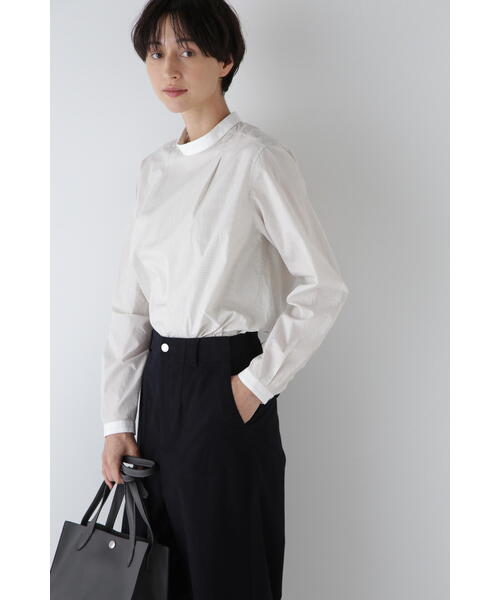 「human woman」 長袖ブラウス MEDIUM イエロー系その他 レディース human woman 「human woman」 長袖ブラウス MEDIUM イエロー系