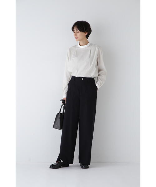 「human woman」 長袖ブラウス MEDIUM イエロー系その他4 レディース human woman 「human woman」 長袖ブラウス MEDIUM イエロー系